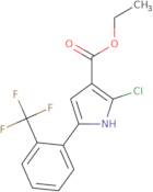 Ethyl 2-chloro-5-[2-(trifluoromethyl)phenyl]-1H-pyrrole-3-carboxylate