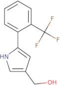 5-[2-(Trifluoromethyl)phenyl]-1H-pyrrole-3-methanol