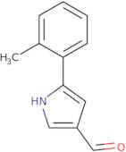 5-(2-Methylphenyl)-1H-pyrrole-3-carbaldehyde