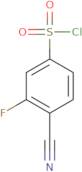 4-Cyano-3-fluorobenzene-1-sulfonyl chloride