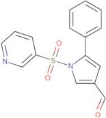 5-Phenyl-1-(pyridin-3-ylsulfonyl)-1H-pyrrole-3-carbaldehyde