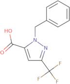 1-Benzyl-3-(trifluoromethyl)-1H-pyrazole-5-carboxylic acid