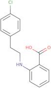 2-{[2-(4-Chlorophenyl)ethyl]amino}benzoic acid