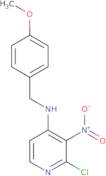 2-Chloro-N-(4-methoxybenzyl)-3-nitropyridin-4-amine