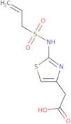 2-[2-(Prop-2-ene-1-sulfonamido)-1,3-thiazol-4-yl]acetic acid