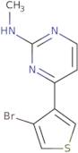 4-(4-Bromothiophen-3-yl)-N-methylpyrimidin-2-amine