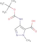 4-{[(tert-Butoxy)carbonyl]amino}-1-methyl-1H-pyrazole-5-carboxylic acid