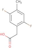 2-(2,5-Difluoro-4-methylphenyl)acetic acid