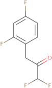 3-(2,4-Difluorophenyl)-1,1-difluoropropan-2-one