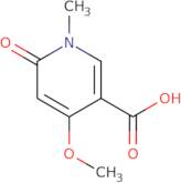 4-Methoxy-1-methyl-6-oxo-1,6-dihydropyridine-3-carboxylic acid