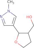 [2-(1-Methyl-1H-pyrazol-4-yl)oxolan-3-yl]methanol