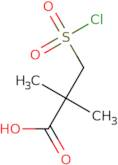 3-(Chlorosulfonyl)-2,2-dimethylpropanoic acid