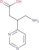 4-Amino-3-(pyrimidin-4-yl)butanoic acid