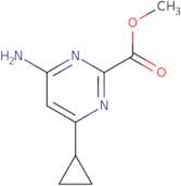 Methyl 4-amino-6-cyclopropylpyrimidine-2-carboxylate