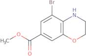 Methyl 5-bromo-3,4-dihydro-2H-benzo[b][1,4]oxazine-7-carboxylate