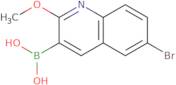 (6-Bromo-2-methoxyquinolin-3-yl)boronic acid