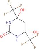 4,6-Bis(hydroxy)-4.6-bis(trifluoromethyl)tetrahydropyrimidine-2-one