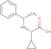 (2S,1'S)-2-Cyclopropyl-2-(1-phenylethylamino)acetic acid