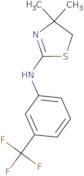 4,4-Dimethyl-N-[3-(trifluoromethyl)phenyl]-4,5-dihydro-1,3-thiazol-2-amine