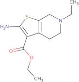 Ethyl 2-amino-6-ethyl-4,5,6,7-tetrahydrothieno[2,3-c]pyridine-3-carboxylate