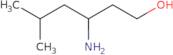 3-Amino-5-methylhexan-1-ol