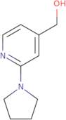 (2-Pyrrolidin-1-ylpyrid-4-yl)methanol