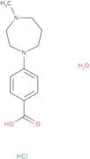 4-(4-Methylhomopiperazin-1-yl)benzoic acid monohydrochloride monohydrate