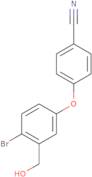 4-(4-Bromo-3-(hydroxymethyl)phenoxy)benzonitrile