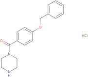 1-[4-(Benzyloxy)benzoyl]piperazine hydrochloride