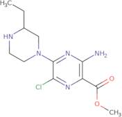 (S)-Methyl 3-amino-6-chloro-5-(3-ethylpiperazin-1-yl)pyrazine-2-carboxylate