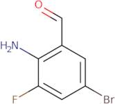 2-Amino-5-bromo-3-fluorobenzaldehyde