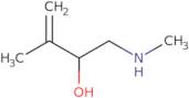 3-Methyl-1-(methylamino)but-3-en-2-ol