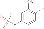 (4-Bromo-3-methylphenyl)methanesulfonyl chloride