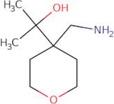 2-[4-(Aminomethyl)oxan-4-yl]propan-2-ol