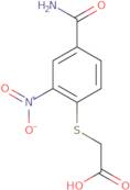 2-[(4-Carbamoyl-2-nitrophenyl)sulfanyl]acetic acid