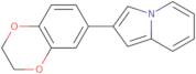 2-(2,3-Dihydro-1,4-benzodioxin-6-yl)indolizine