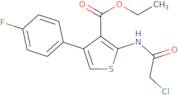 Ethyl 2-(2-chloroacetamido)-4-(4-fluorophenyl)thiophene-3-carboxylate