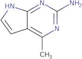 4-Methyl-7H-pyrrolo[2,3-d]pyrimidin-2-amine