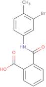 2-{[(3-Bromo-4-methylphenyl)amino]carbonyl}benzoic acid