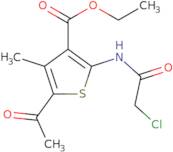 Ethyl 5-acetyl-2-(2-chloroacetamido)-4-methylthiophene-3-carboxylate