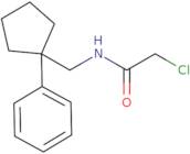 2-Chloro-N-[(1-phenylcyclopentyl)methyl]acetamide