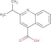 2-(Propan-2-yl)quinoline-4-carboxylic acid