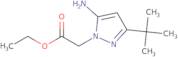 Ethyl 2-(5-amino-3-tert-butyl-1H-pyrazol-1-yl)acetate