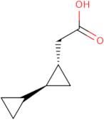 rac-2-[(1R,2R)-2-Cyclopropylcyclopropyl]acetic acid