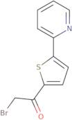 2-Bromo-1-[5-(pyridin-2-yl)thien-2-yl]ethan-1-one