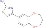 4-(3,4-Dihydro-2H-1,5-benzodioxepin-7-yl)-1,3-thiazol-2-amine