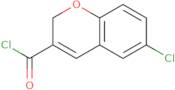 6-Chloro-2H-1-benzopyran-3-carbonyl chloride