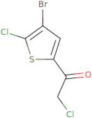 1-(4-Bromo-5-chlorothiophen-2-yl)-2-chloroethan-1-one