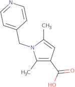 2,5-Dimethyl-1-(pyridin-4-ylmethyl)-1H-pyrrole-3-carboxylic acid