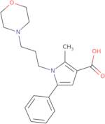 2-Methyl-1-[3-(morpholin-4-yl)prop-1-yl]-5-phenyl-1H-pyrrole-3-carboxylic acid